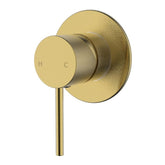 Ikon Hali Shower Mixer Brushed Gold